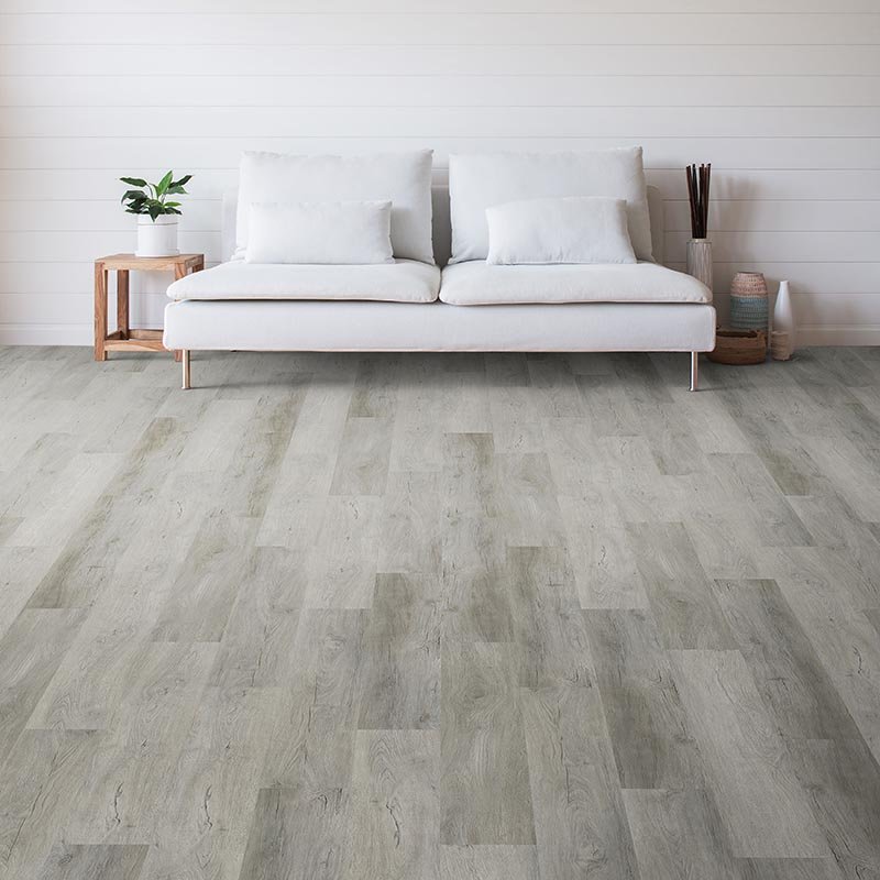 Living Room Gray Luxury Vinyl Plank -  Japke Decorating & Carpet in Staples, MN
