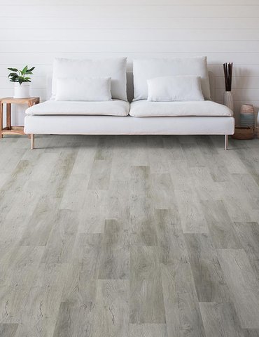 Living Room Gray Luxury Vinyl Plank -  Japke Decorating & Carpet in Staples, MN